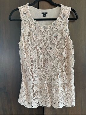 Ann Taylor Lace Tunic